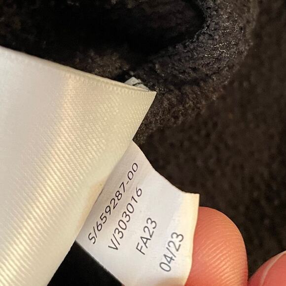 Athleta Coaster Luxe Recover Sweatshirt in black size M - Picture 9 of 13